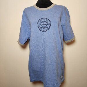 Vintage 90s Y2K Abercrombie & Fitch Ringer Tshirt Size L